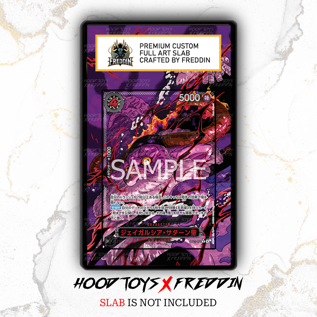 St. Jaygarcia Saturn [Red Alternate Art] OP13-083 | FREDDIN Full Art Slab