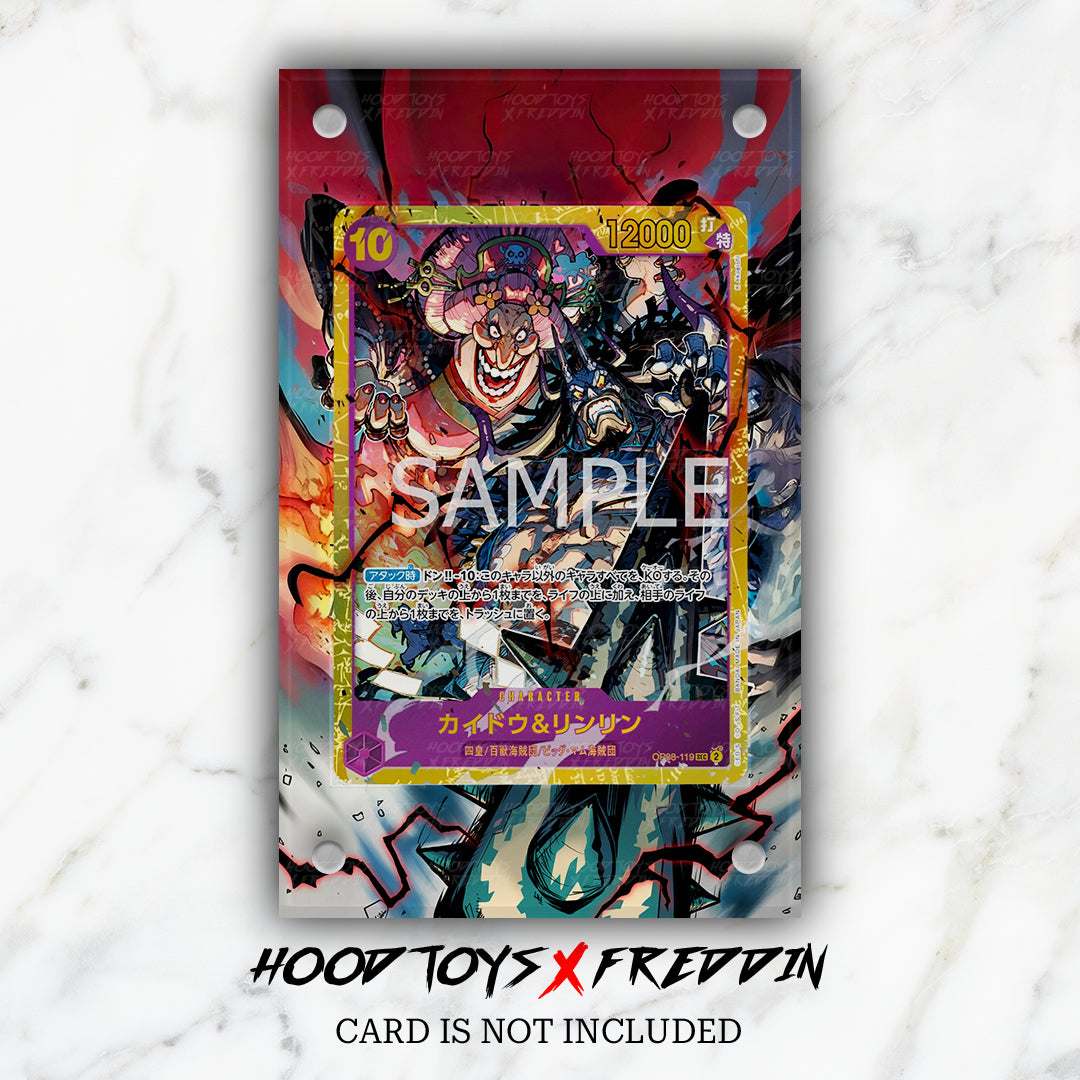 Kaido & Linlin OP08-119 | FREDDIN Full Art Case