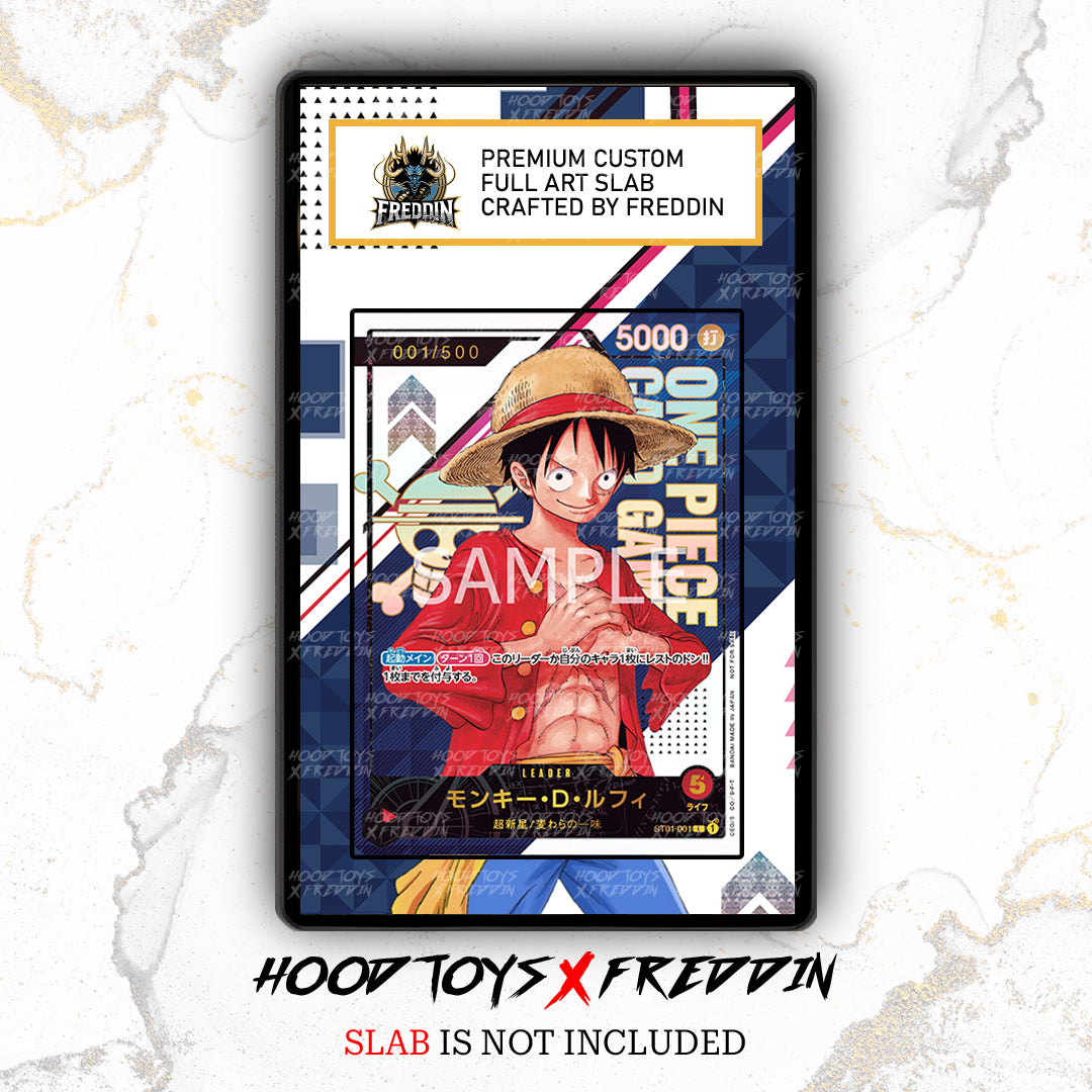 Monkey.D.Luffy [Serial Prize] ST01-001 | FREDDIN Full Art Slab