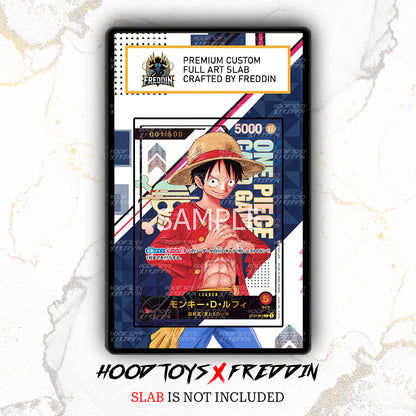 Monkey.D.Luffy [Serial Prize] ST01-001 | FREDDIN Full Art Slab