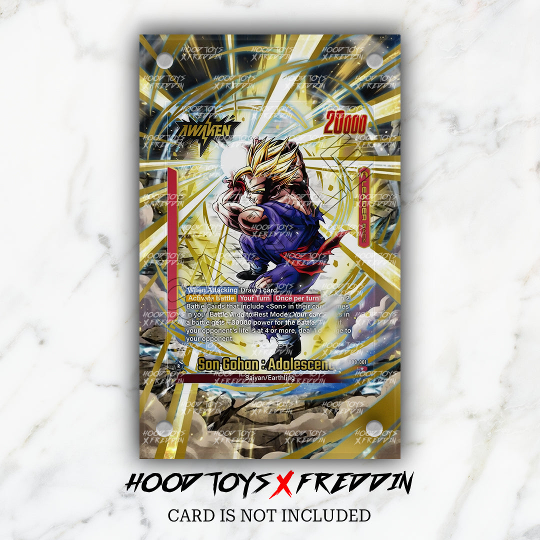 Son Gohan: Adolescence [Alternate Art] FB08-001 | FREDDIN Full Art Case