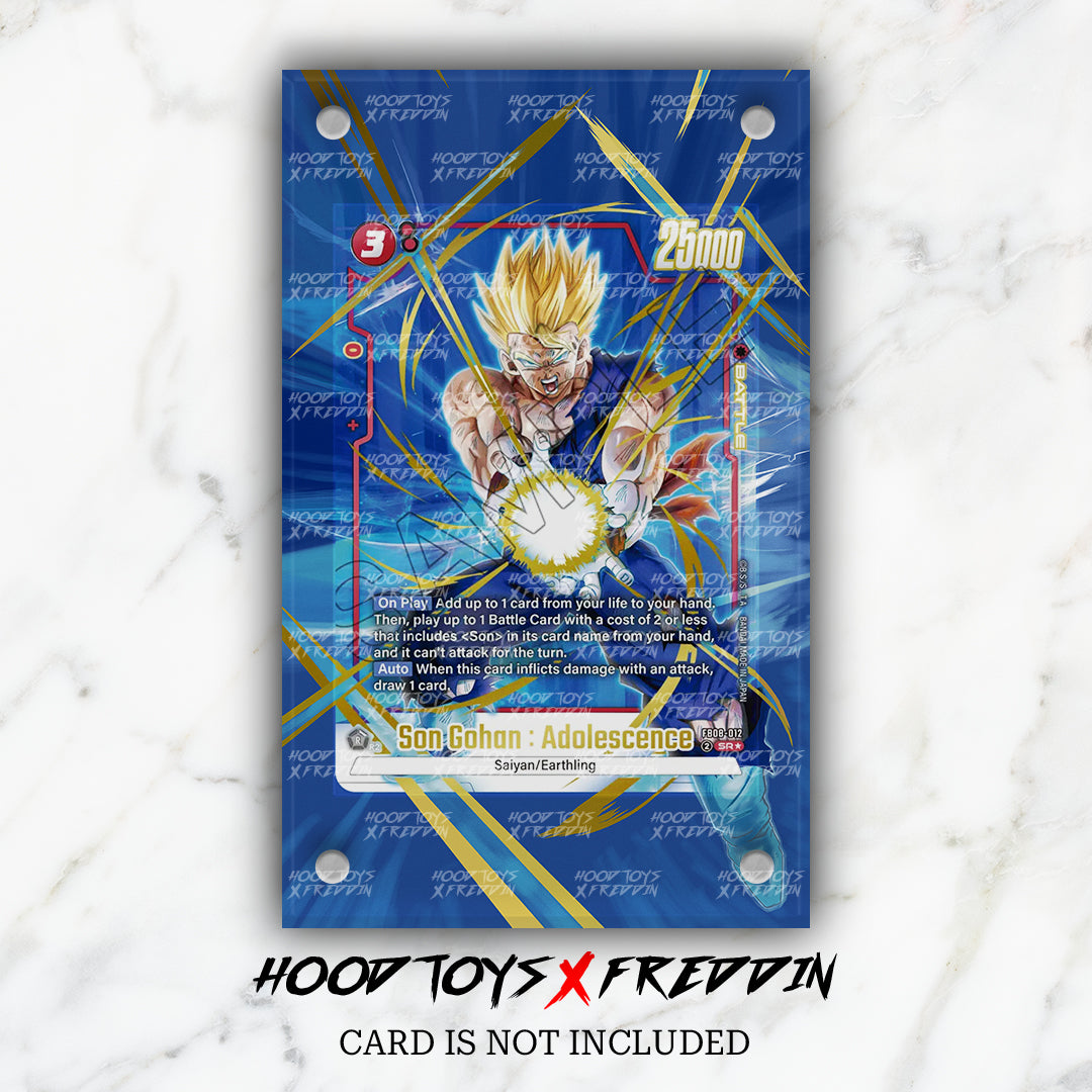 Son Gohan: Adolescence [Alternate Art] FB08-012 | FREDDIN Full Art Case