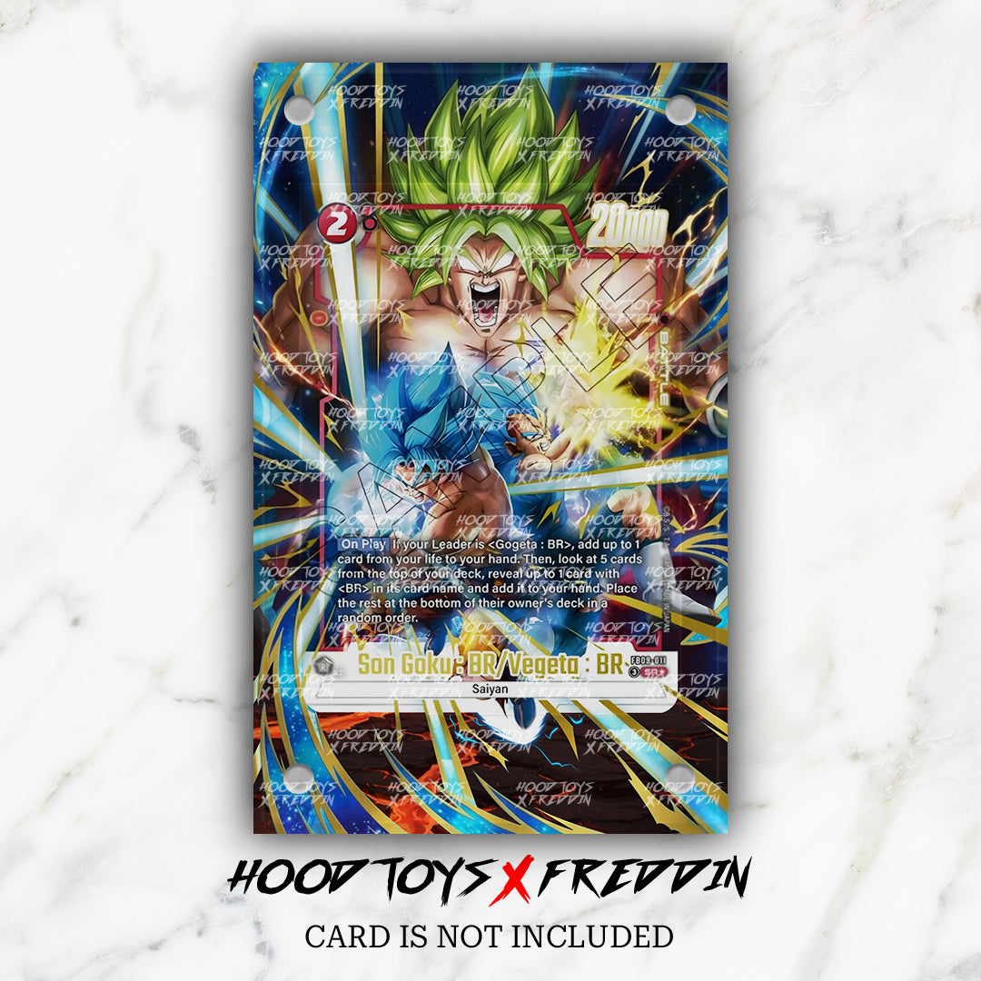 Son Goku: BR/Vegeta: BR [Alternate Art] FB09-011 | FREDDIN Full Art Case