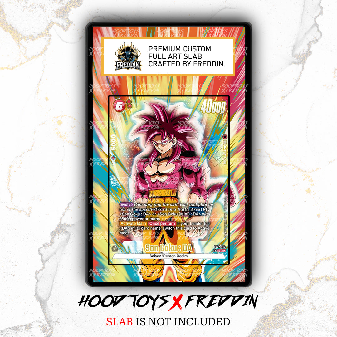 Son Goku: DA [Alternate Art] FB07-010 | FREDDIN Full Art Slab