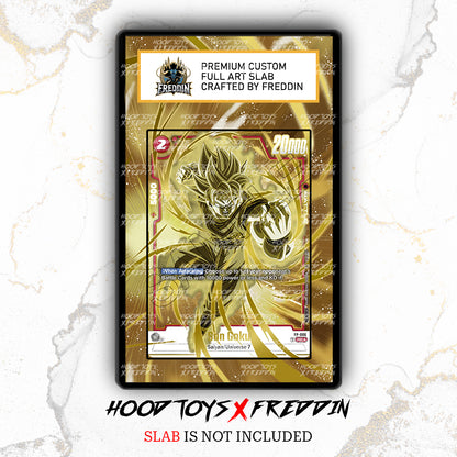 Son Goku - FP-006 (Gold) | FREDDIN Full Art Slab