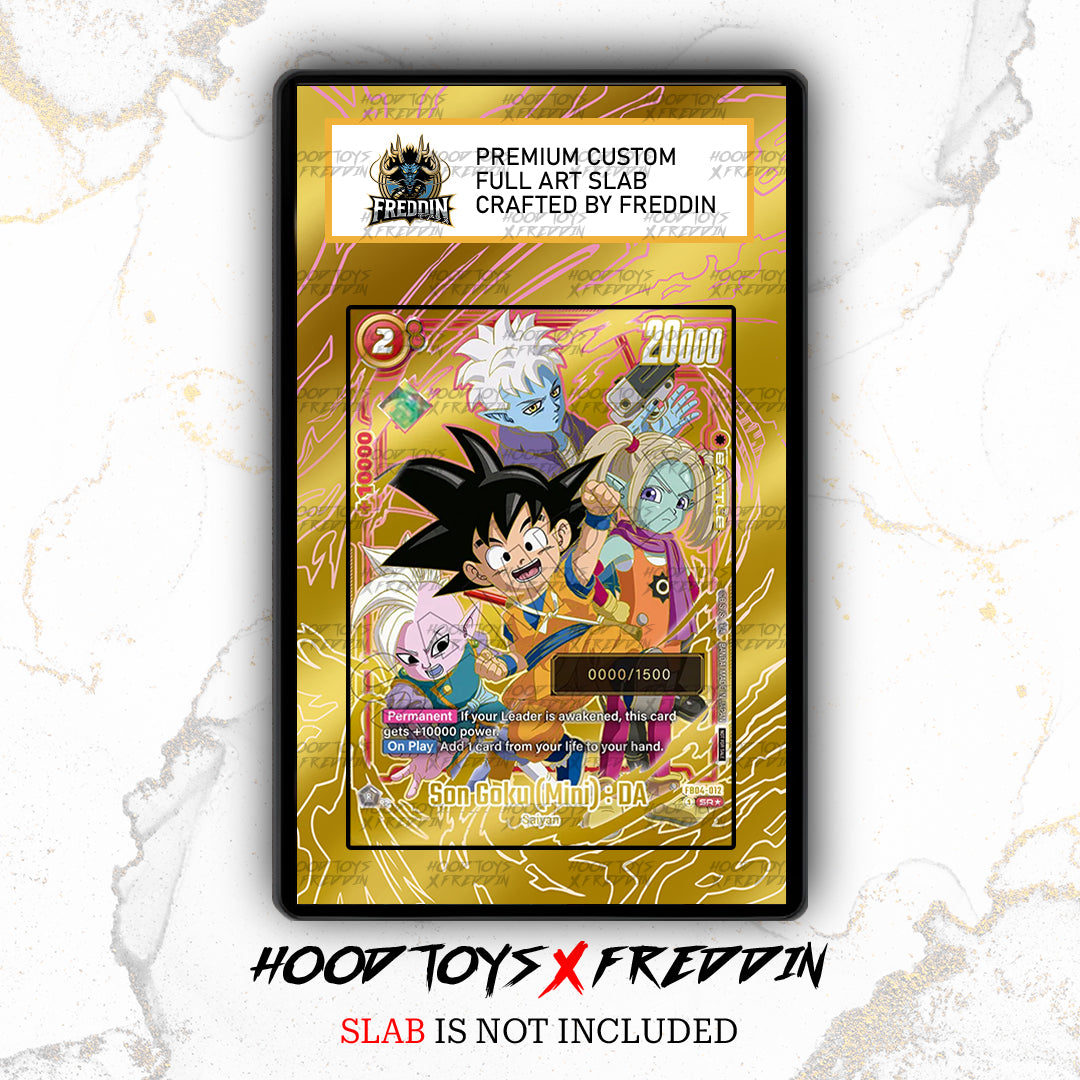Son Goku Mini: DA [Serialized] FB04-012 | FREDDIN Full Art Slab