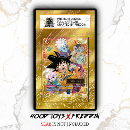 Son Goku Mini: DA [Serialized] FB04-012 | FREDDIN Full Art Slab