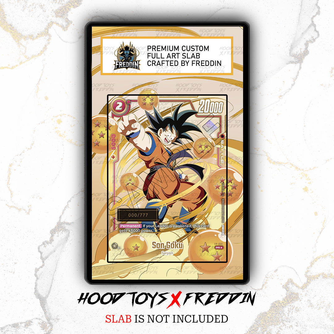 Son Goku [Serialized] FP-001 | FREDDIN Full Art Slab