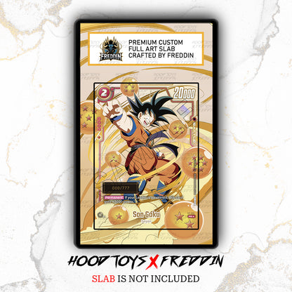Son Goku [Serialized] FP-001 | FREDDIN Full Art Slab