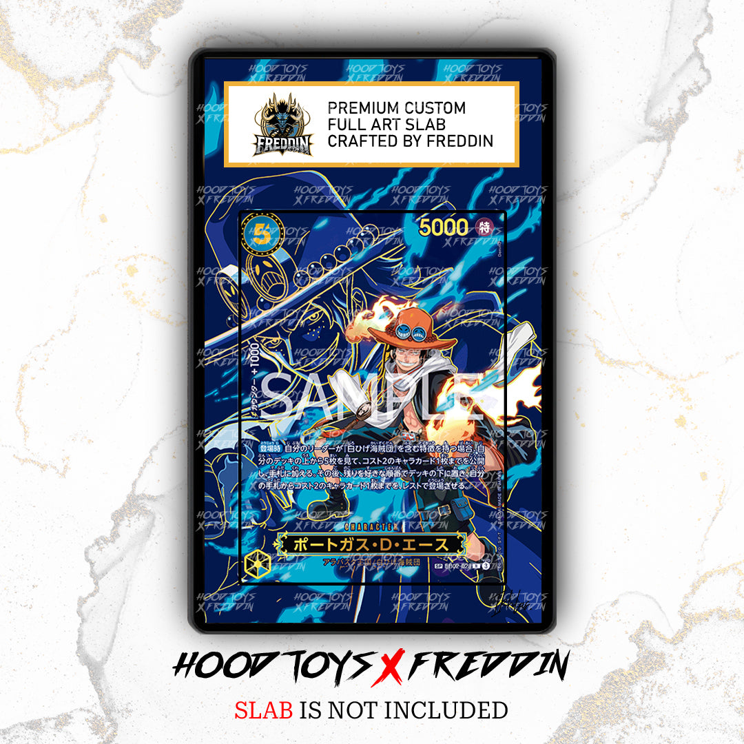 Portgas.D.Ace [SP] EB02-028 | FREDDIN Full Art Slab
