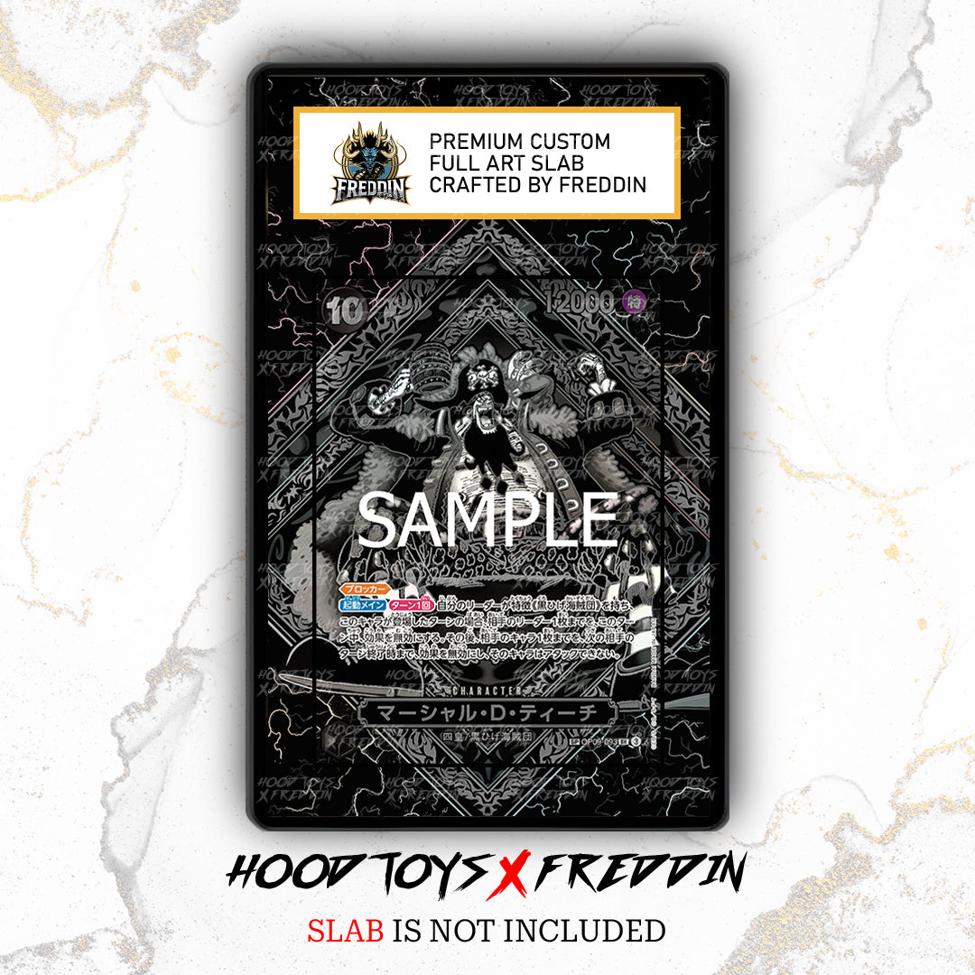 Marshall.D.Teach [SP Silver] OP09-093 | FREDDIN Full Art Slab