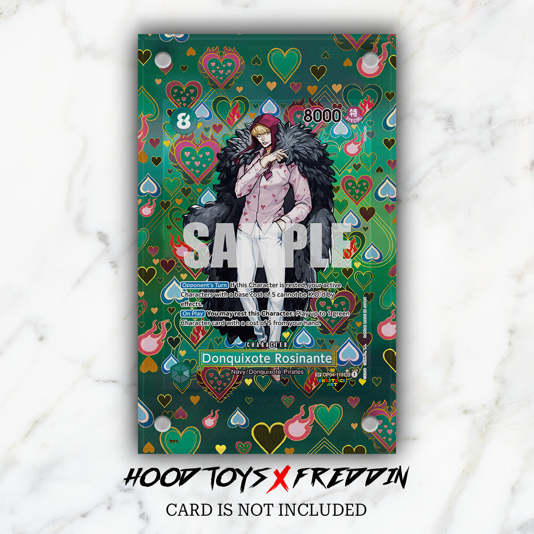 Donquixote Rosinante [SP] OP04-119  | FREDDIN Full Art Case