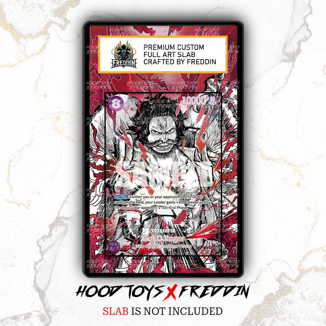 Gol.D.Roger Haki P-107 | FREDDIN Full Art Slab