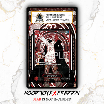 Shanks [Silver] OP09-004 | FREDDIN Full Art Slab