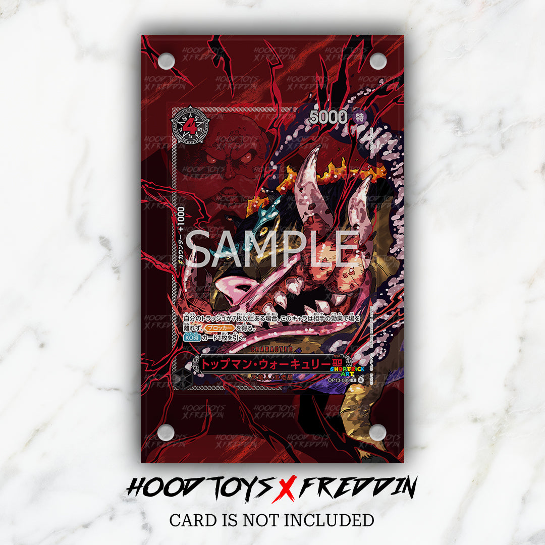 St. Topman Warcury [Red Alternate Art] OP13-089 | FREDDIN Full Art Case