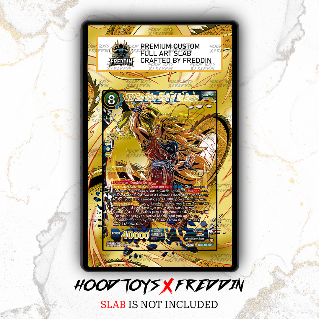 SS3 Son Goku, Wrath of the Dragon BT24-138 | FREDDIN Full Art Slab