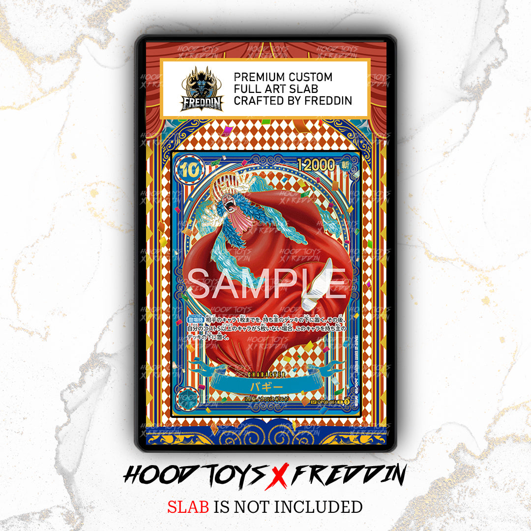 Buggy [SP Gold] OP09-051  | FREDDIN Full Art Slab