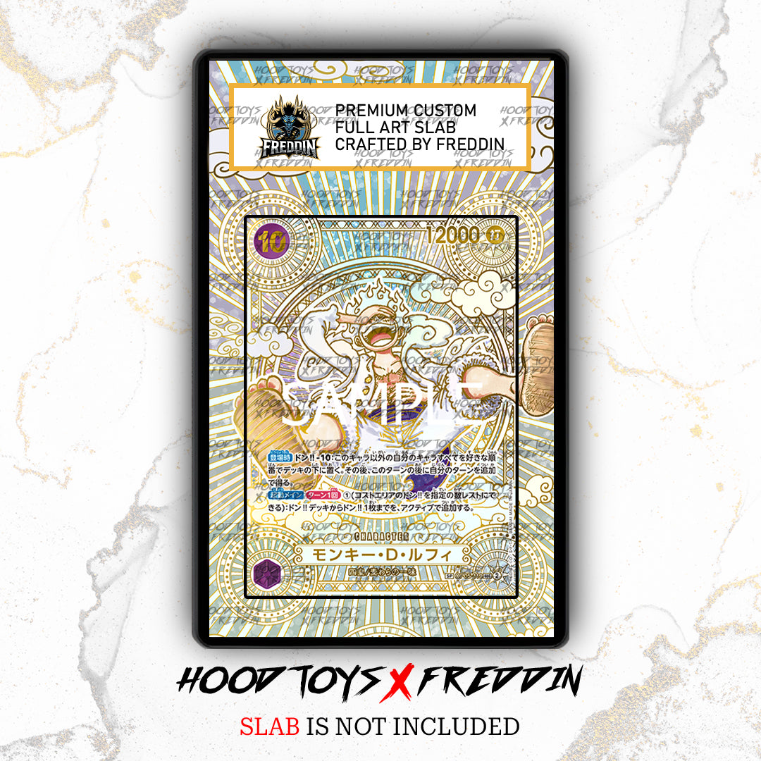Monkey.D.Luffy [SP Gold] OP05-119 | FREDDIN Full Art Slab
