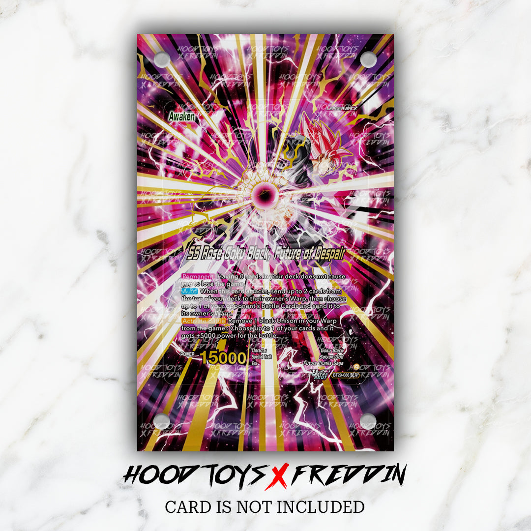 Goku Black // SS Rose Goku Black, Future of Despair [SLR] BT29-086 | FREDDIN Full Art Case
