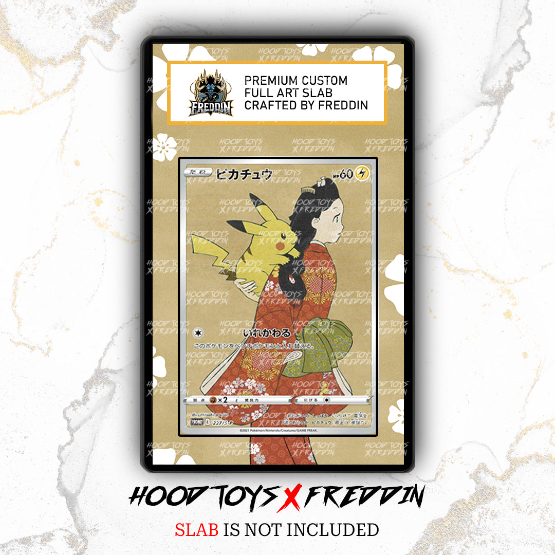 Pikachu #227/S-P | FREDDIN Full Art Slab