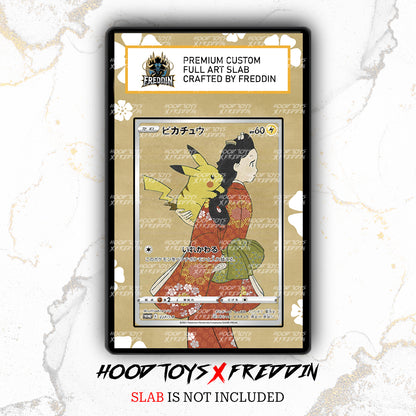 Pikachu #227/S-P | FREDDIN Full Art Slab