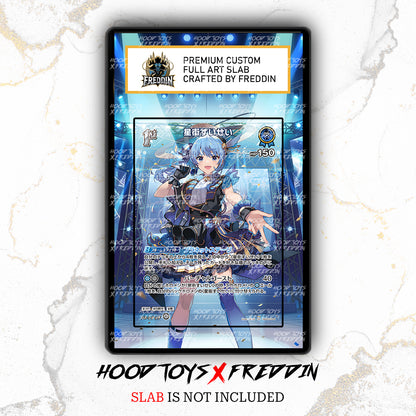 Hoshimachi Suisei (SR) - Elite Spark | FREDDIN Full Art Slab