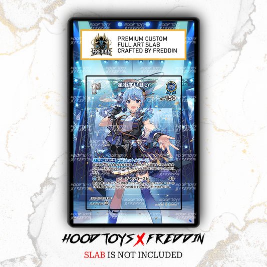 Hoshimachi Suisei (SR) - Elite Spark | FREDDIN Full Art Slab
