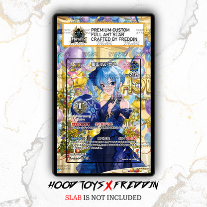 Hoshimachi Suisei 1st Anniversary Celebration Set | FREDDIN Full Art Slab