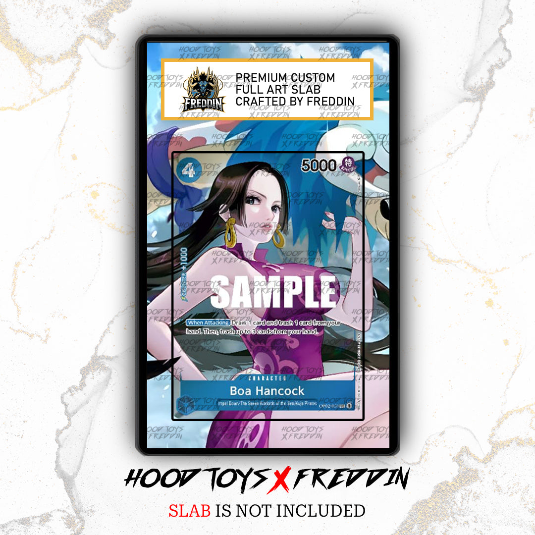 Boa Hancock [Box Topper] OP02-059 | FREDDIN Full Art Slab