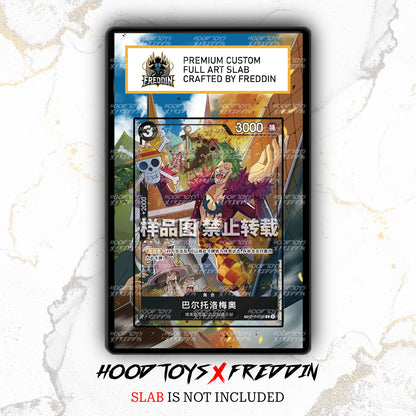 Bartolomeo [Treasure Rare] OP04-089 | FREDDIN Full Art Slab