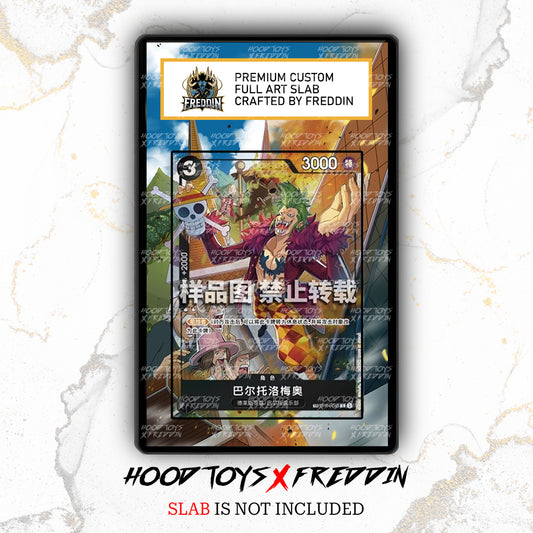 Bartolomeo [Treasure Rare] OP04-089 | FREDDIN Full Art Slab