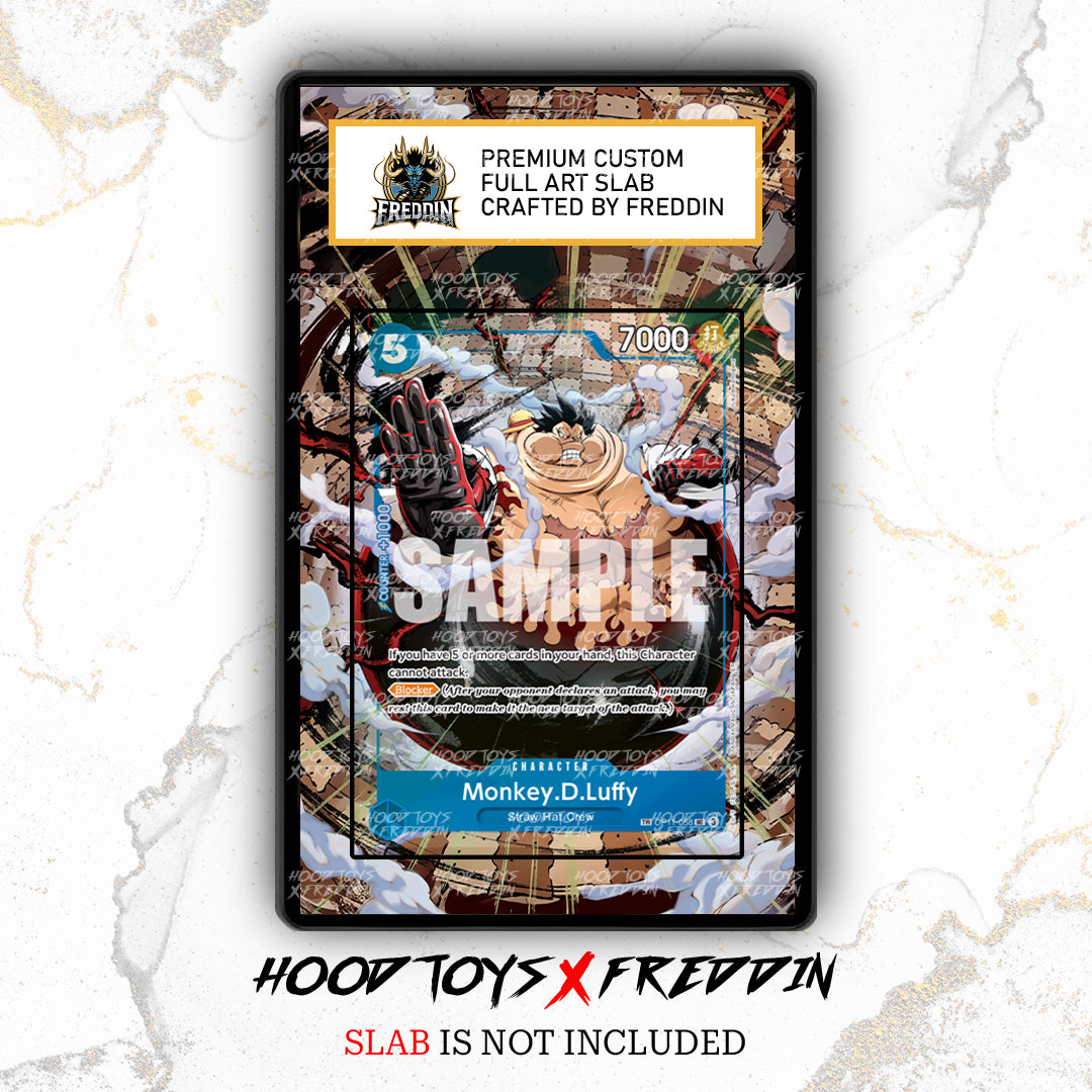 Monkey.D.Luffy [Treasure Rare] OP11-058 | FREDDIN Full Art Slab