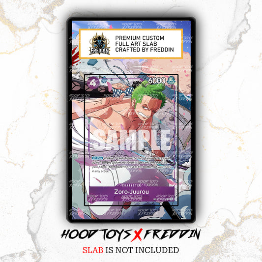 Zoro-Juurou [Treasure Rare] ST18-004 | FREDDIN Full Art Slab