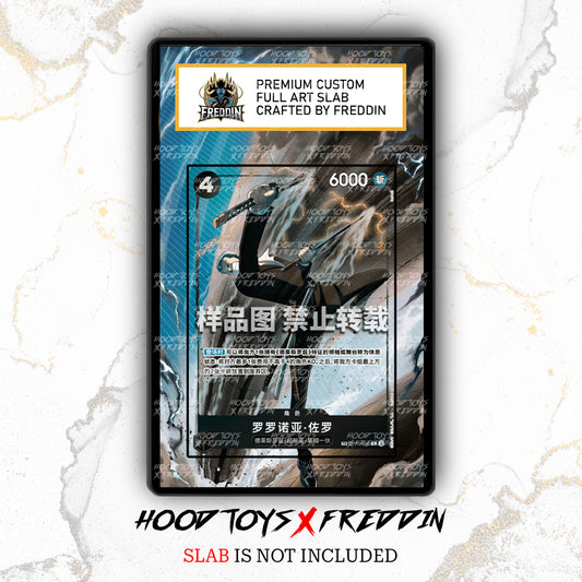 Chinese Roronoa Zoro [Treasure Rare] OP10-095 | FREDDIN Full Art Slab