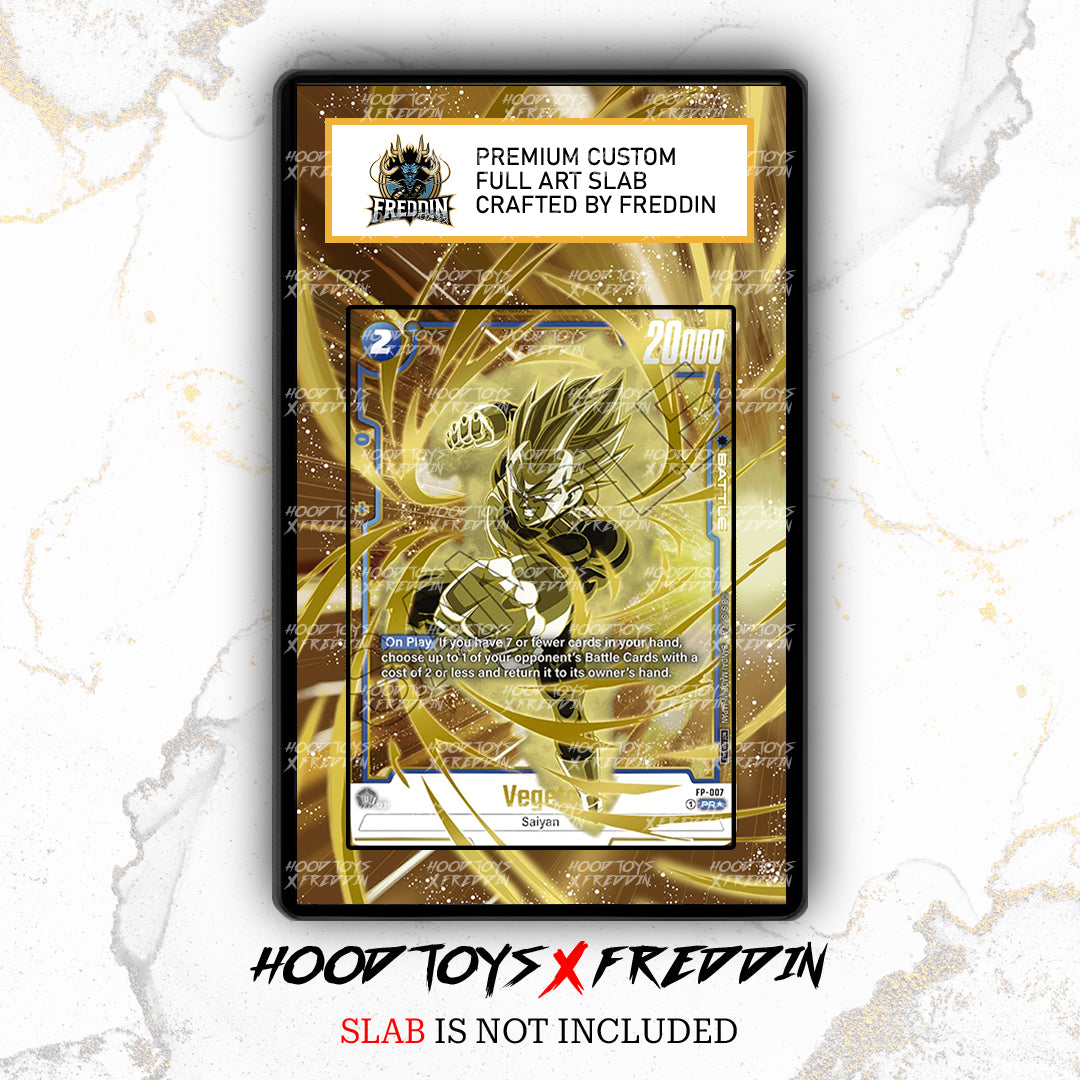 Vegeta - FP-007 (Gold) | FREDDIN Full Art Slab