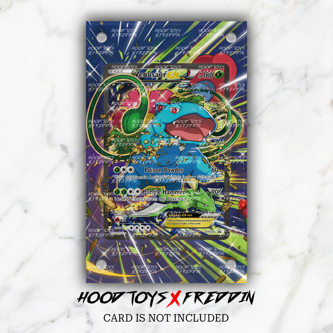 Venusaur EX #XY123 | FREDDIN Full Art Case