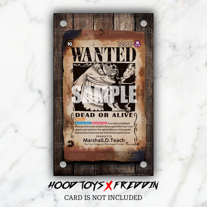 Marshall.D.Teach [Wanted] OP09-093 | FREDDIN Full Art Case