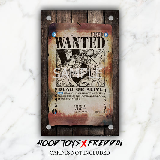 Buggy [Wanted] OP09-051 | FREDDIN Full Art Case