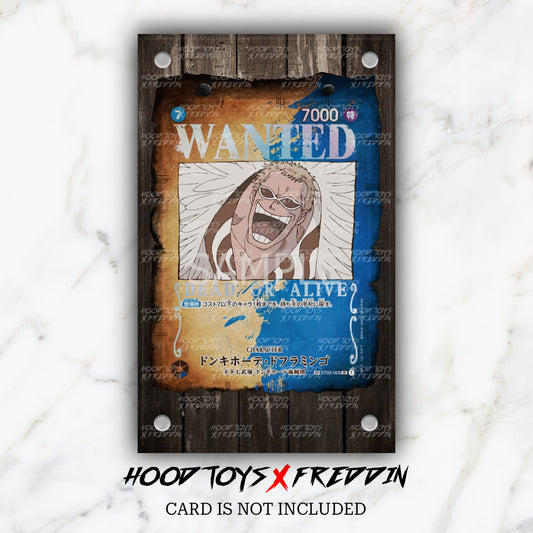 Donquixote Doflamingo [Wanted] ST03-009 | FREDDIN Full Art Case
