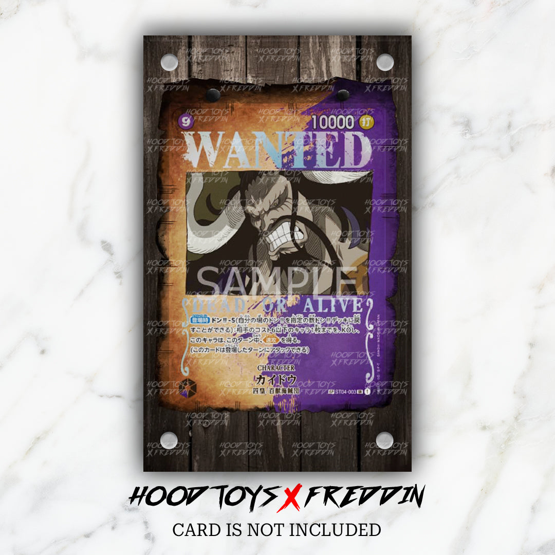 Kaido [Wanted] ST04-003 | FREDDIN Full Art Case