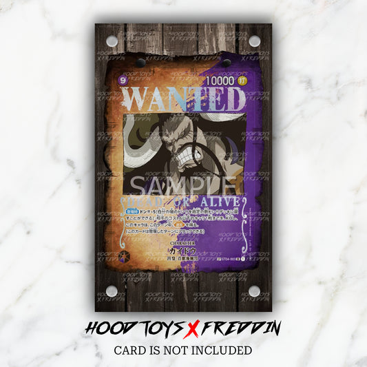 Kaido [Wanted] ST04-003 | FREDDIN Full Art Case
