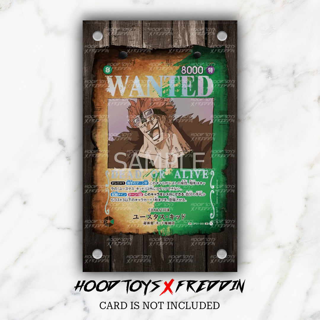 EustassCaptainKid [Wanted] OP01-051 | FREDDIN Full Art Case