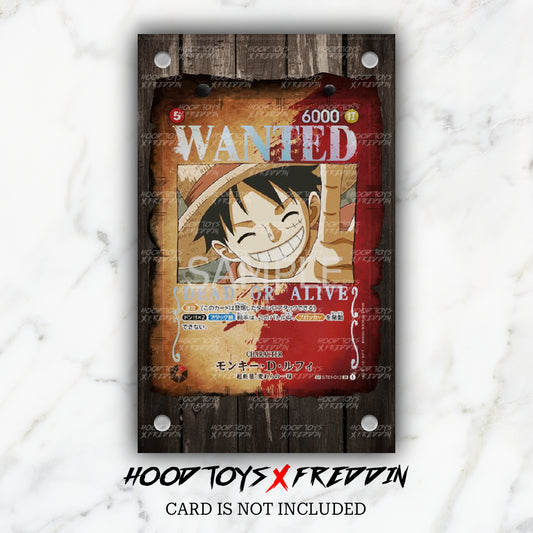 Monkey.D.Luffy [Wanted] ST01-012  | FREDDIN Full Art Case