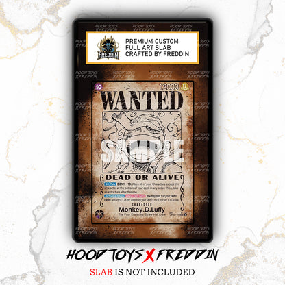 Monkey.D.Luffy [Wanted] OP05-119 | FREDDIN Full Art Slab