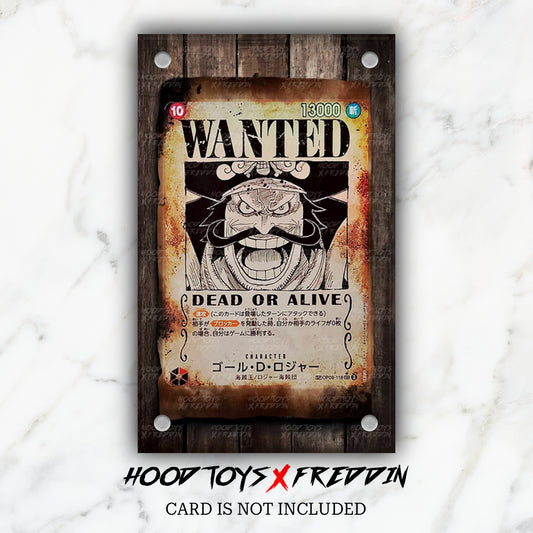 Gol.D.Roger [Wanted] OP09-118 | FREDDIN Full Art Case
