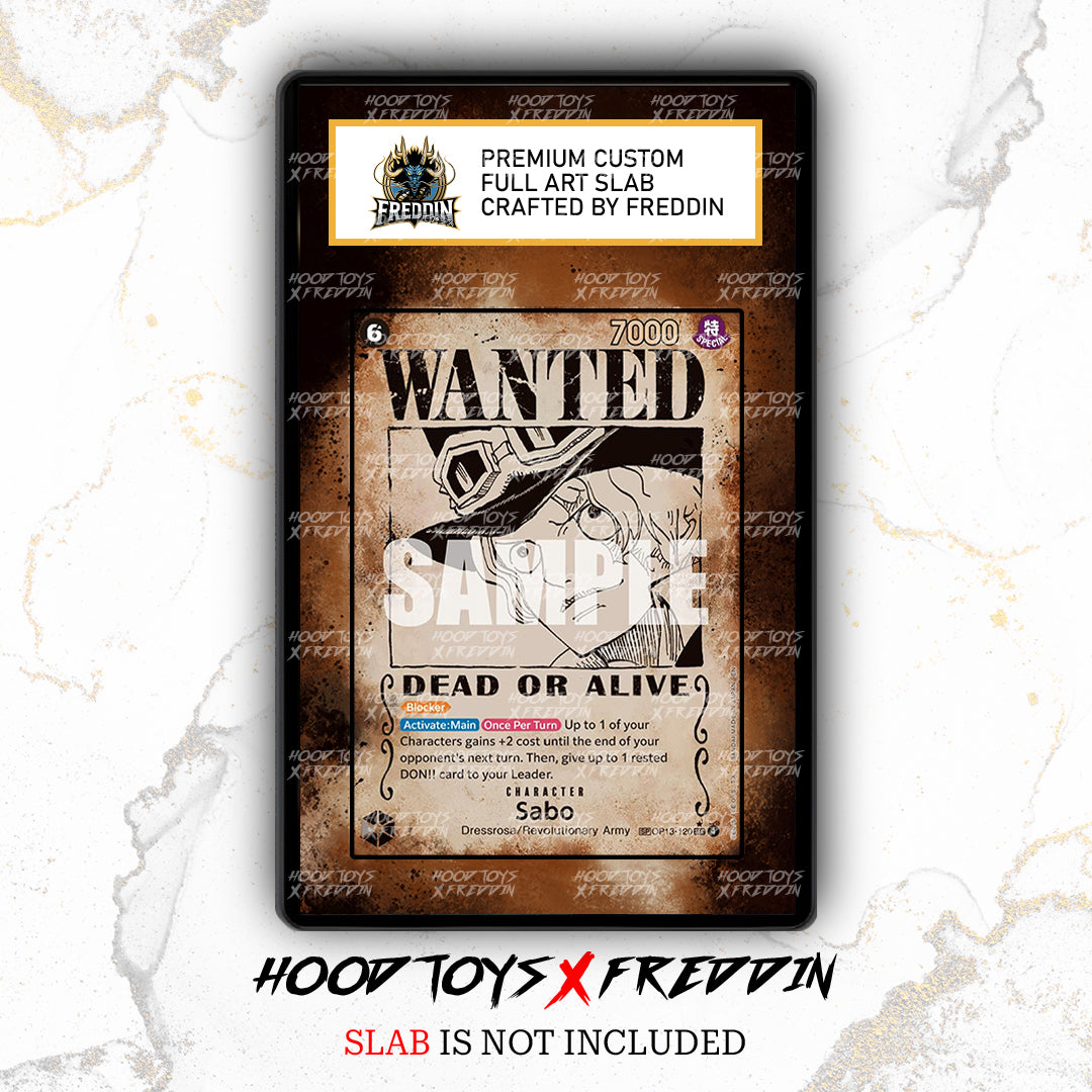 Sabo [Wanted] OP13-120 | FREDDIN Full Art Slab