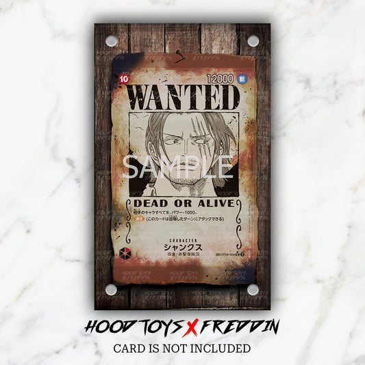 Shanks [Wanted] OP09-004 | FREDDIN Full Art Case
