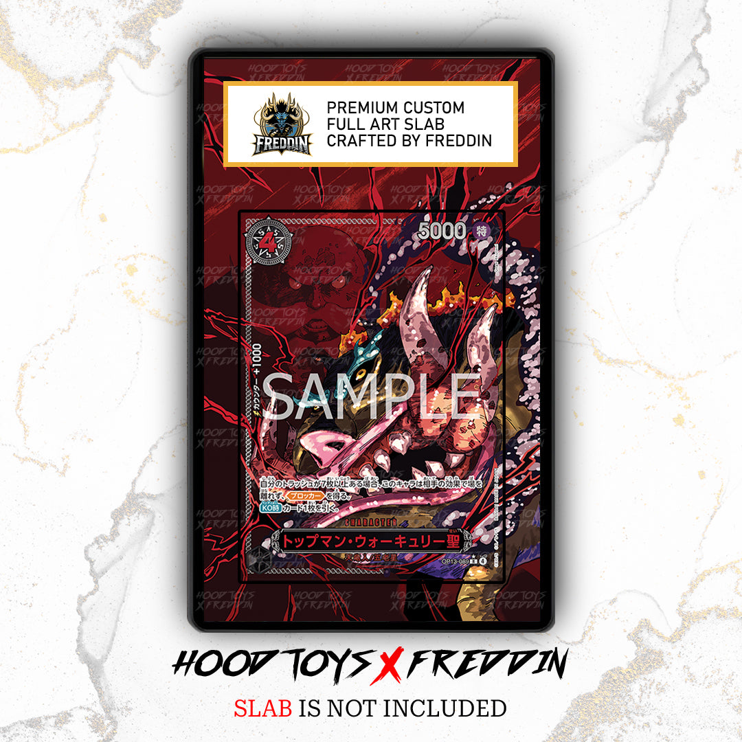 St. Topman Warcury [Red Alternate Art] OP13-089 | FREDDIN Full Art Slab