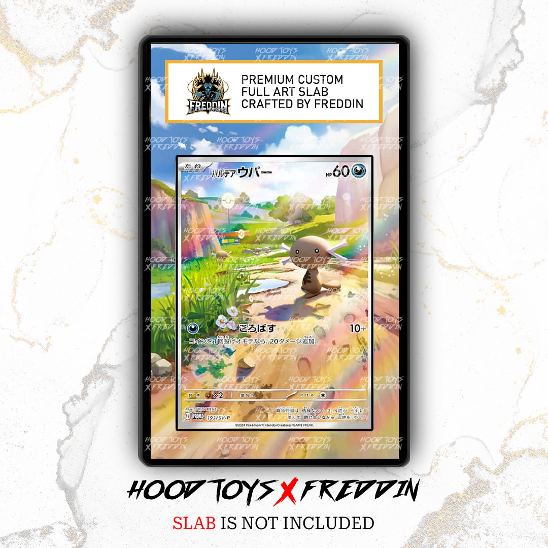 Paldean Wooper #193/SV-P | FREDDIN Full Art Slab