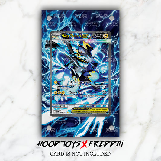 Mega Zeraora ex #114 | FREDDIN Full Art Case